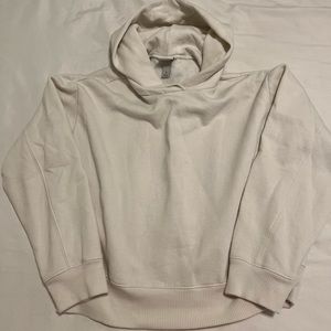 White hoodie